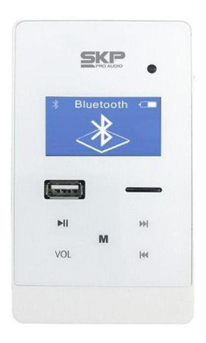 Amplificador Bluetooth Usb Som Ambiente Embutir Skp Pw 50bt