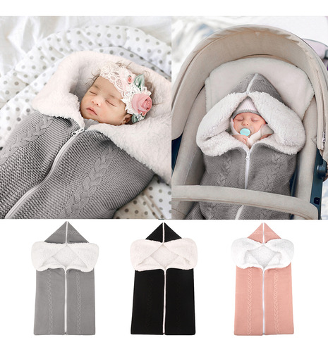Manta Cálida Para Bebés, Saco De Dormir Envuelto Para Recién