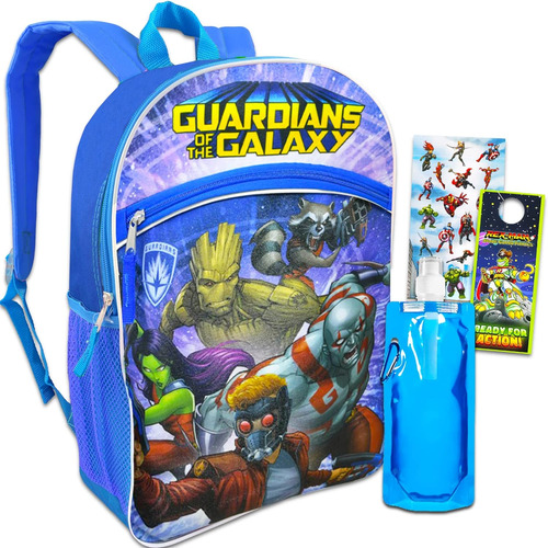 Mochila Escolar Fast Forward Diseno De Marvel