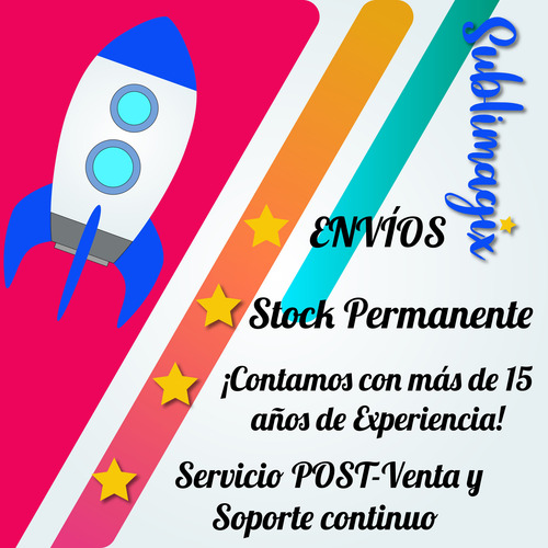 Pack 6 Medallas Premiacion Para Sublimacion