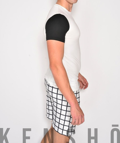 Imagen 4 de 10 de Pijamas Hombre Y Mujer Short Negro Nueva Algodón Fpx