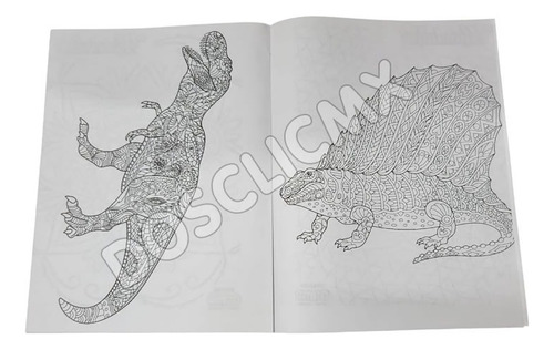 Libros Aprende Dibujar Dinosaurios Colorear Mandalas Kinder