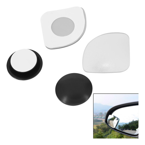 Espejos De Punto Ciego Ajustables 360° Para Camiones