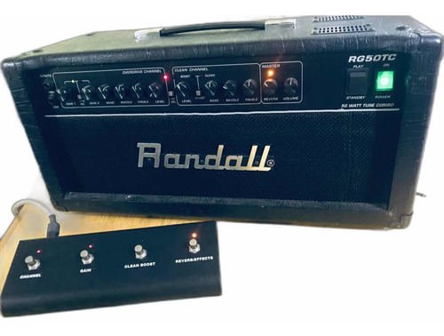 Amplificador De Guitarra Cabezal Randall 50