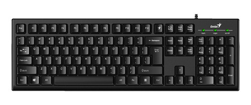 Teclado Smart Genius Kb-100 Usb Sp Negro