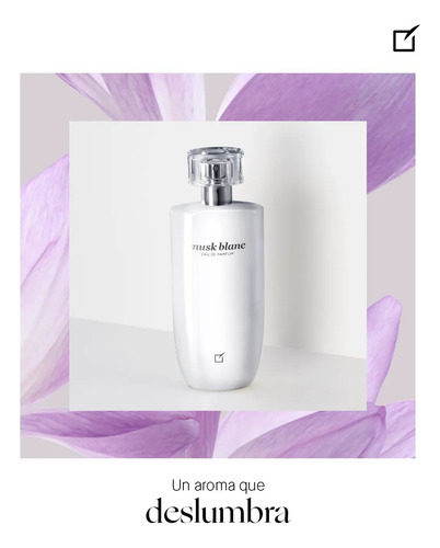 Fragancia Musk Blanc 50ml Yanbal Eau De Parfum Dama