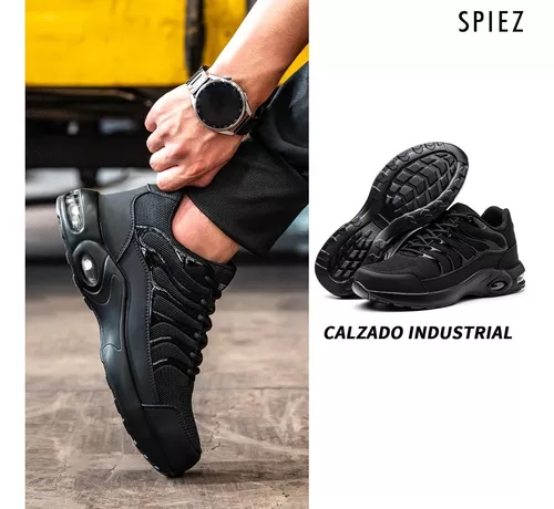 Zapatos de Seguridad para Hombre Mujer Zapatillas de Seguridad con Punta de  Acero Ligeros y Comodos 708 Negro EU 36 : : Moda