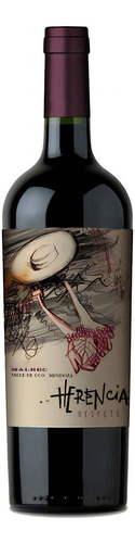 Vinho Argentino Herencia Respeto Malbec 750ml