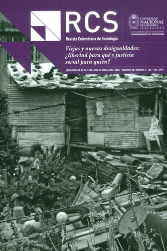 Revista Colombiana De Sociología Vol38 No 2