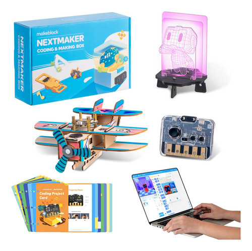 Kit De Codificación 3 En 1 Stem Para Niños De 8-12 Años
