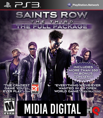 Saints Row The Third El paquete completo - PS3