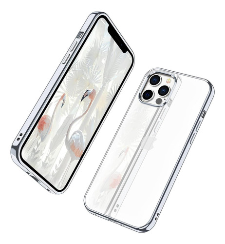 Milprox Funda P/ Phone 12 Pro Max Transparente Golpes Caidas
