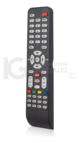 Compatible Con Pantalla Jvc Lk2019 Si32hs Smart Tv Atvio Tcl Lcd 6-519w49-ty04x Speler 55e4900fs Hkpro Netflix 06-519w49-c005x + 4 Pilas Divitech® Aaa MLM33303649 Controles remotos para TV