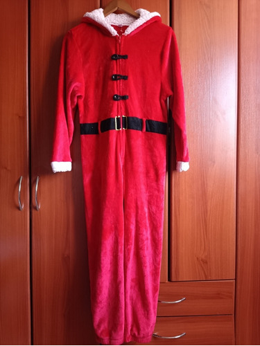 Pijama Kigurumi Enterito Disfraz Santa Viejito Pascuero 14