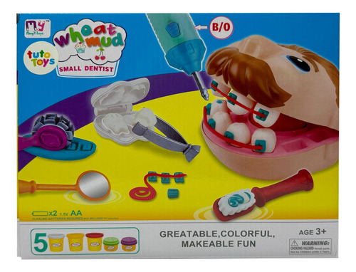 Dentista Bromista Odontólogo Kit De Plastilina