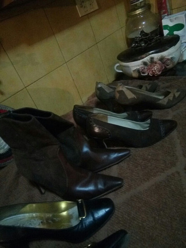 Zapatos Nro 36 De Cuero Usados