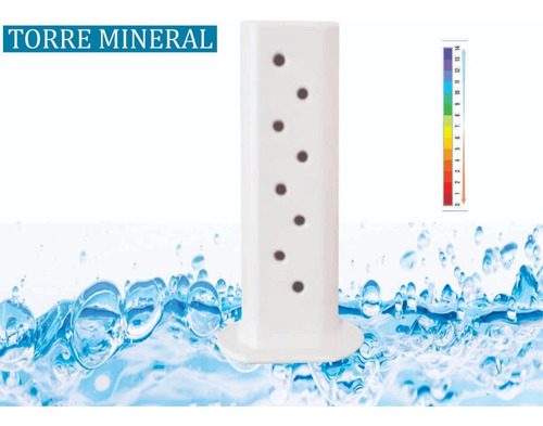 Imagem 3 de 3 de Vela Alcalina C/ Prata Coloidal + Refil De Torre Mineral