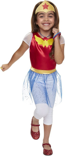 Imagen 1 de 6 de Disfraces Para Niña 3 A 5 Años - Dc Super Hero Girls