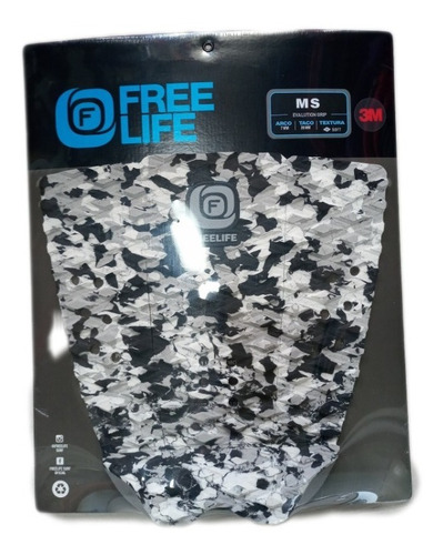 Imagen 3 de 4 de Grip Deck Freelife Surf Modelo Ms 3m Profesional