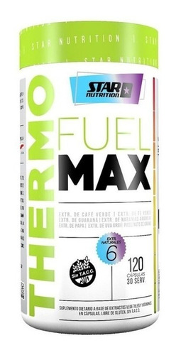 Thermo Fuel Max 120 Caps Star Nutrition Quemador De Grasa