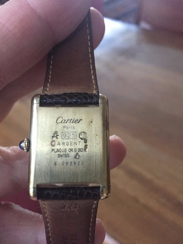 Reloj De Pulsera Cartier 925 | Mercado 