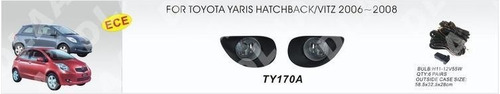 Kit De Neblineros Toyota Yaris Sport 2006-2008