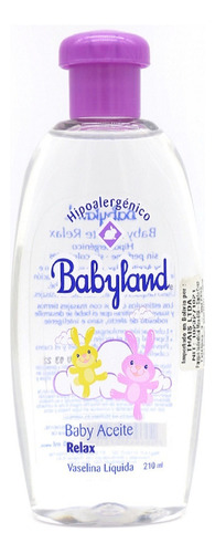 Aceite De Bebe Relax Vaselina Liquida 210ml Babyland