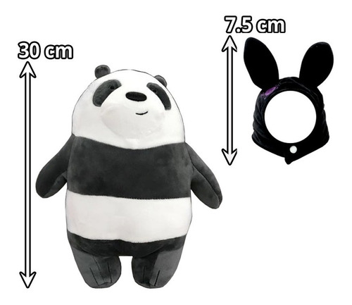 miniso peluches panda