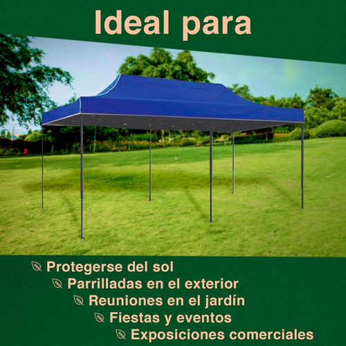 Toldo Swiss Outdoors SO-3X6420D-01 color azul