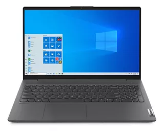 Portátil Lenovo IdeaPad 15ARE05 graphite gray 15.6", AMD Ryzen 7 4700U 8GB de RAM 512GB SSD, AMD Radeon RX Vega 7 1920x1080px Windows 10 Home