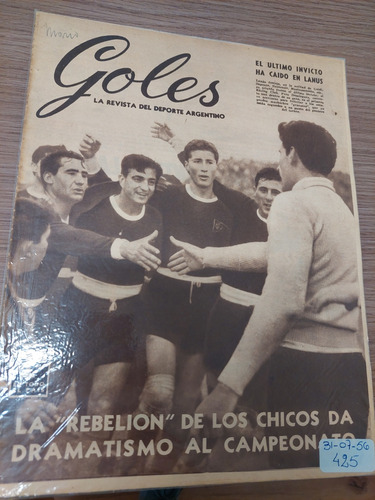 Revista Goles 425 41/7/1956