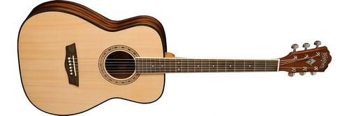 Guitarra acústica Washburn Apprentice AF5K para diestros natural madera técnica brillante