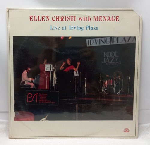 Lp Live At Irving Plaza- Elle Christi With Menage - Internac