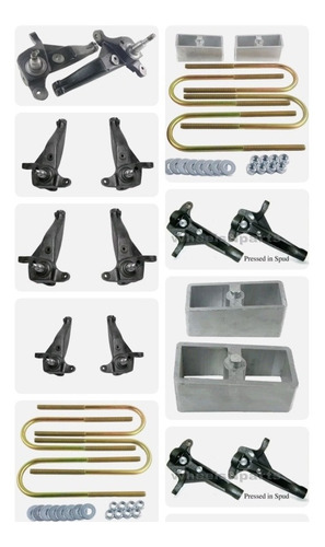 Espiga 4  Ford Ranger 98-00 Frontal, Tacón 2  Parte Trasera.