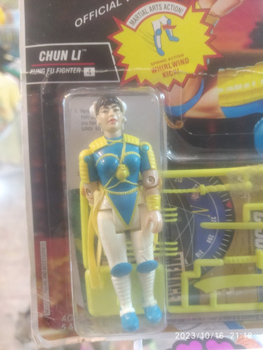 Street Fighter G.i. Joe Ed, Chun-li Action Figura Accion (Usado)