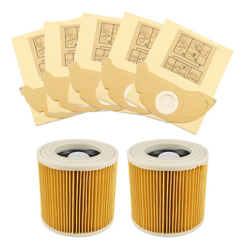 Hepa Filters + Dust Bags For Wd2250 A2004 A2054 Mv2 W