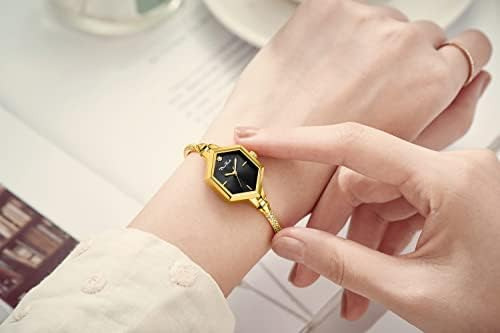 Reloj De Pulsera Pequeño De Oro Rosa Para Mujer Y Niña, Mini
