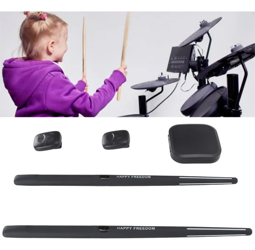 Air Drum Set Virtual Drum Set Sensing De Movimiento 3d Para