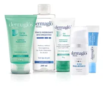 Comprar Dermaglós Rutina Experta Para Piel Mixta Con Serum Facial 5u