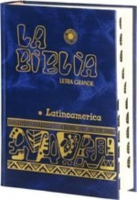 Biblia Latinoamerica [letra Grande] Cartone , Con Uñeros...