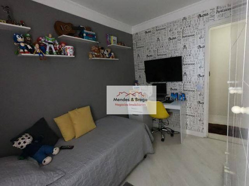Imagem 7 de 19 de Apartamento Com 2 Dormitórios À Venda, 53 M² Por R$ 300.000,00 - Ponte Grande - Guarulhos/sp - Ap2652