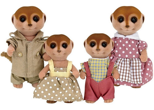 Edición especial de la familia Suricata de Sylvanian Families