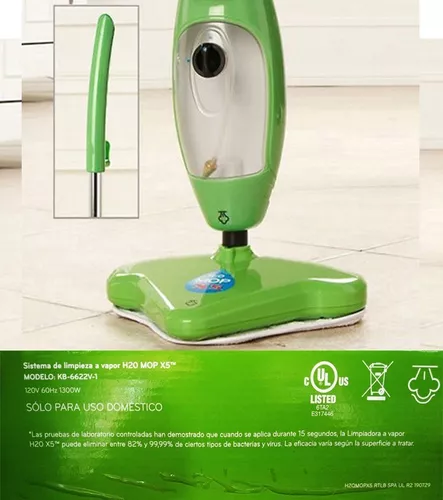 Máquina Limpieza A Vapor Domestico Original H2o Mop X5 Tfk