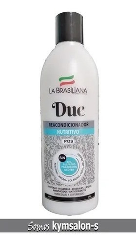 Imagen 1 de 3 de Shampoo La Brasiliana 3 En 1 - 500g