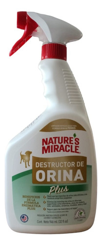 Destructor De Orina Nature's Miracle Para Perro 946ml