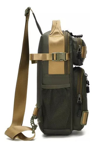 Bolso De Mano For Hombre, Bandolera Lateral Con Cuello Al A