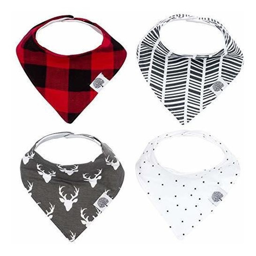 Baberos Parker Baby Bandana Drool  4 Pack Baberos Baby Para