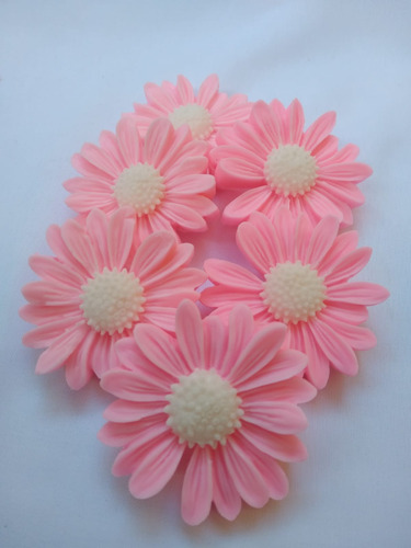 Jabones De Flores Margaritas Para Souvenirs X 10