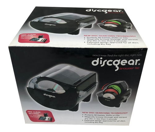 Porta Cd Browser 50 Discos Humo