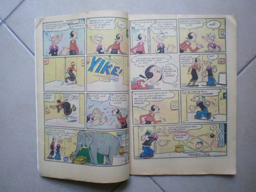 Popeye El Marino # 14 De Los Años 60s, Comic De Colección (Usado)